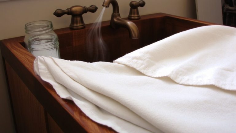 baking soda vinegar fabric care