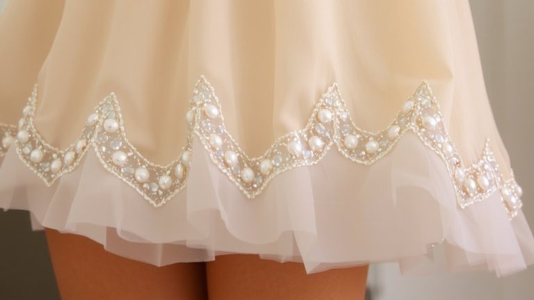 beaded netting tulle protection
