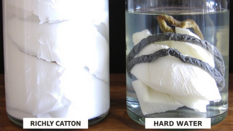 biodegradable detergent hard water cotton