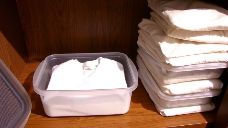 breathable containers prevent mildew