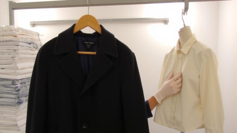 dry cleaning extends garments