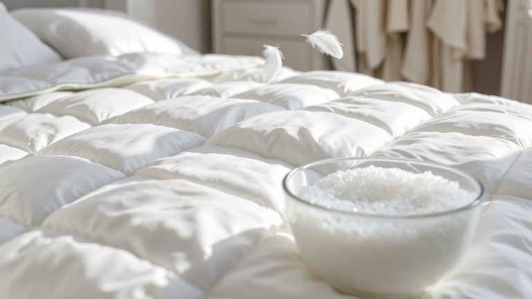 fluffy down comforter detergents