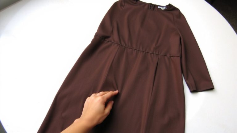fold bias cut dresses properly