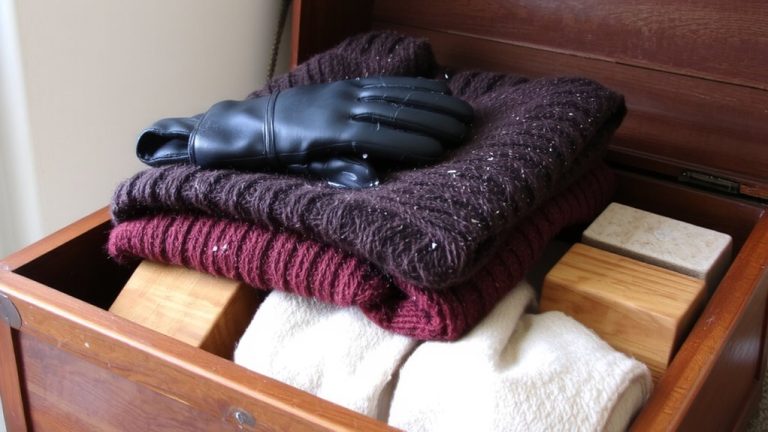 freeze thrifted woolens before adding
