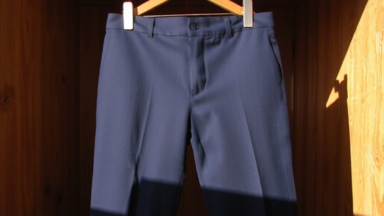 hang dress pants properly