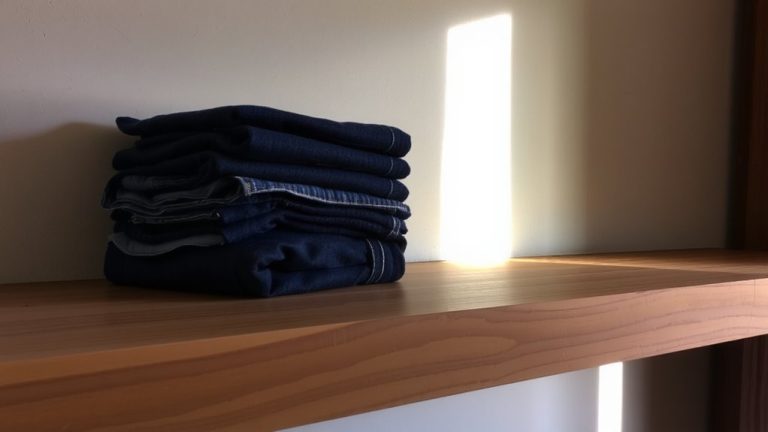 hang or fold jeans