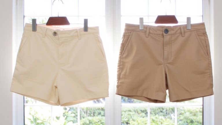 hang shorts by waistband