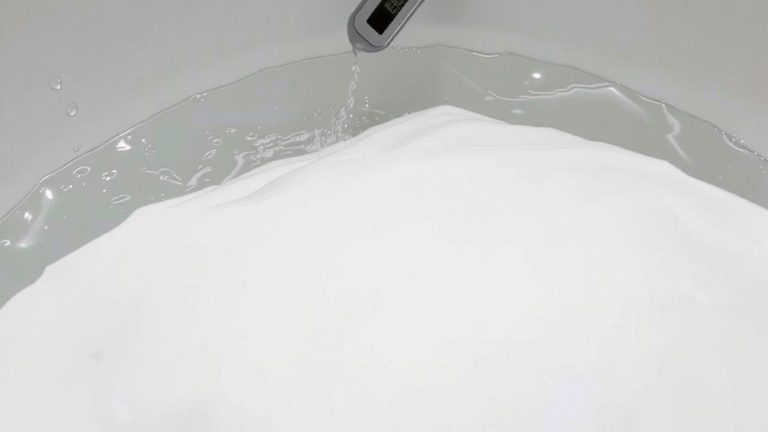ideal hot water temperatures for germ elimination