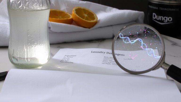 identify active enzymes detergents