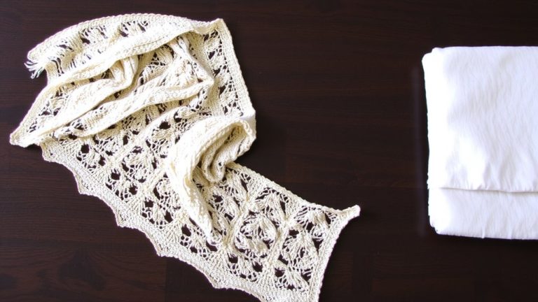 looser storage for open weave