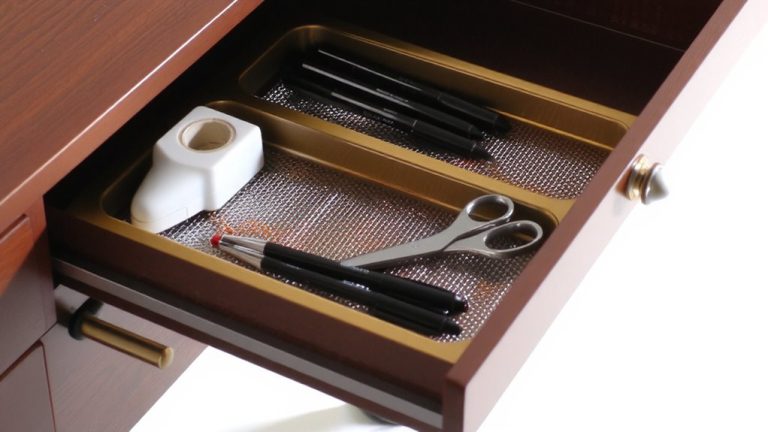 mesh drawers reduce handling