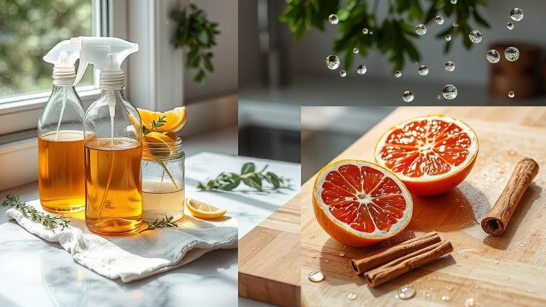 natural disinfectants for chemical free cleaning