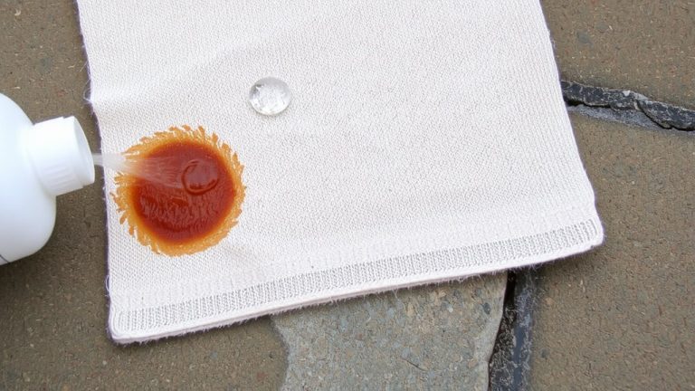 plant based detergents on wool stains