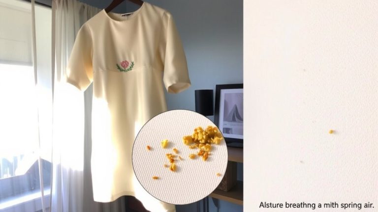 pollen removal from festival wear