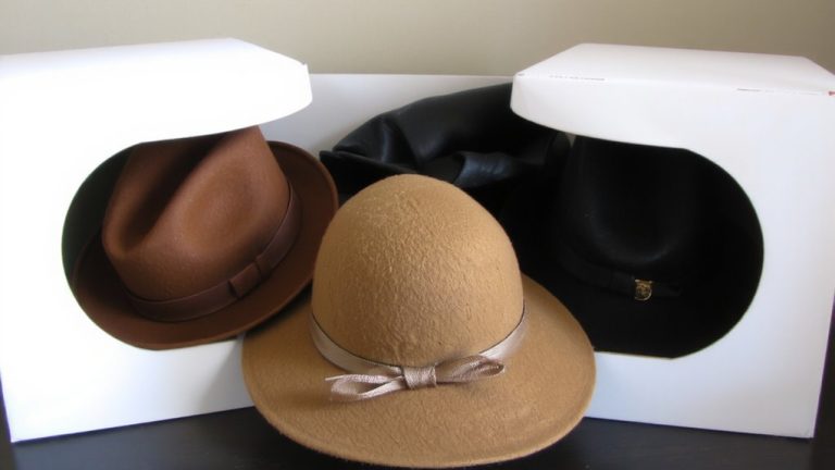 preserve brim shape carefully