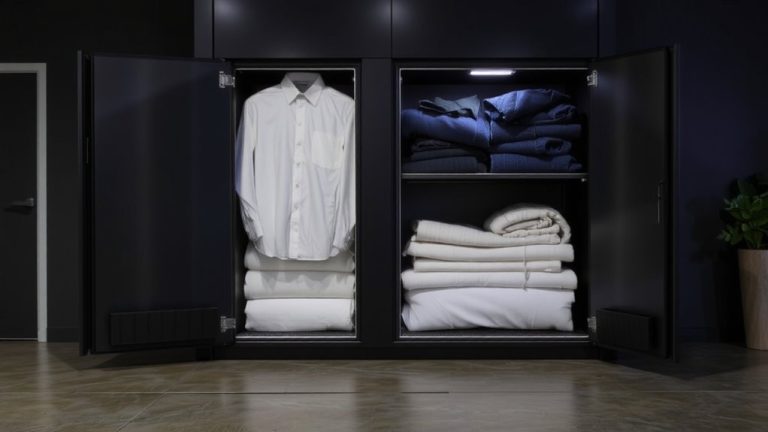 refrigerator style seals for apparel cabinets