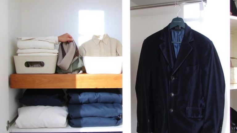 rotate seasonal wardrobe carefully