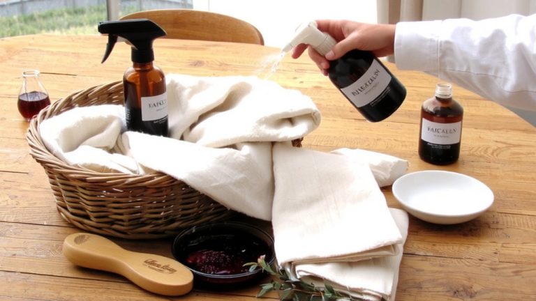 safe stain removal for natural fabrics