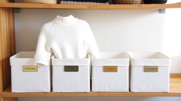 seasonal material label system