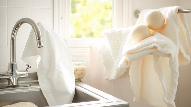 soft clothes in hard water