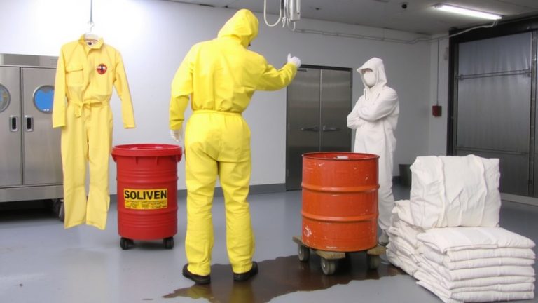 solvent leak fire preparedness