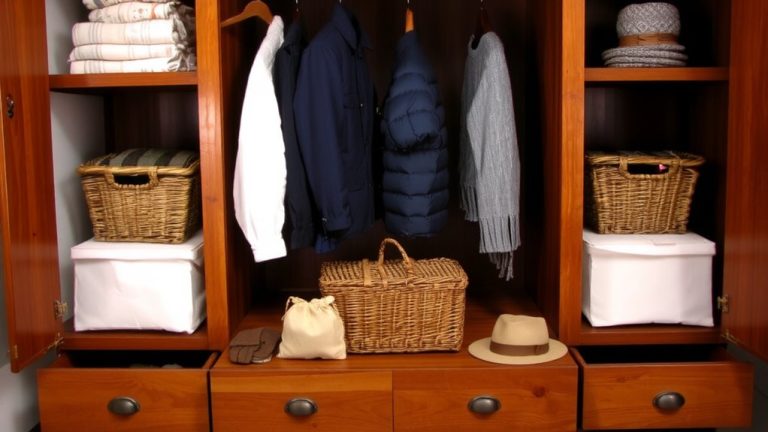 store winter clothing properly