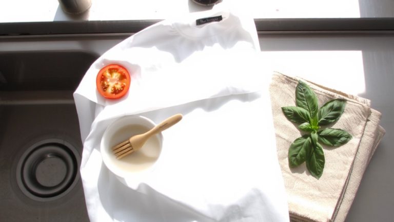 tomato sauce stain removal