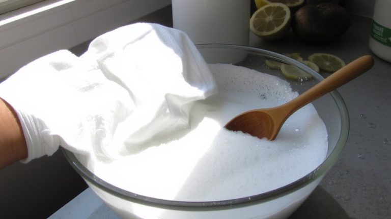 use vinegar and baking soda