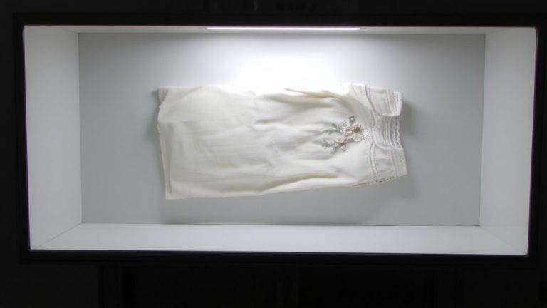 uv blocking christening gown storage