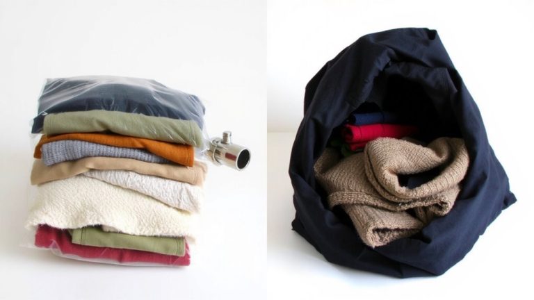 vacuum sealed clothing storage risks