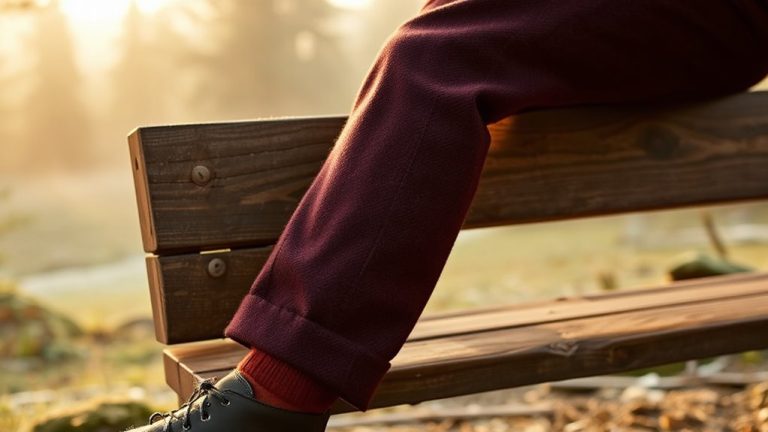 warm stylish wool pants