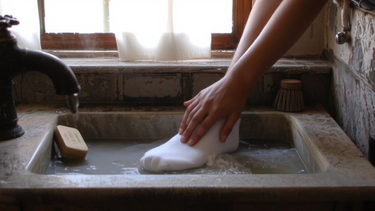 wash socks in cold water