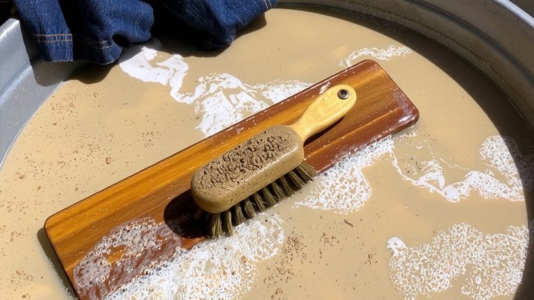 wash with cold water