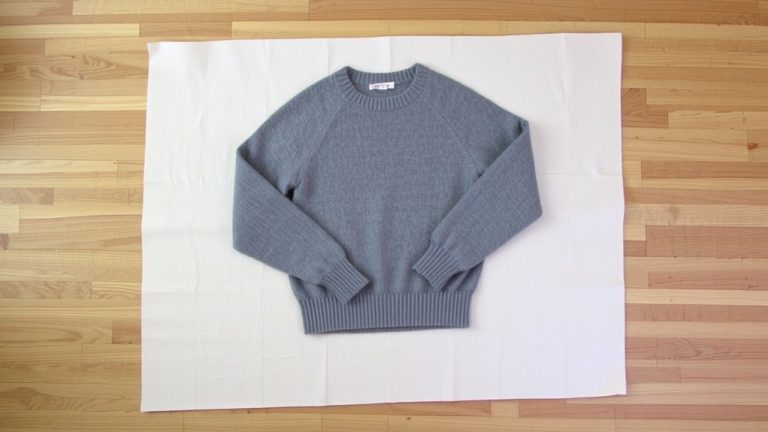 wrap cashmere in muslin